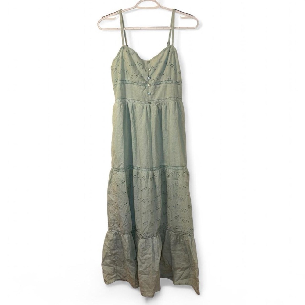 Aeropostale Light green  Maxi Dress - Picture 2 of 8